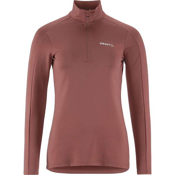 Craft Gain Midlayer Longsleeve Damen - Rose Brown