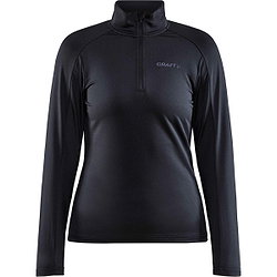 Craft Gain Midlayer Longsleeve Dames - Zwart