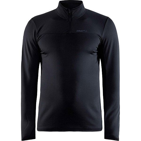Craft Gain Midlayer Maillot Manches Longues Hommes - Noir