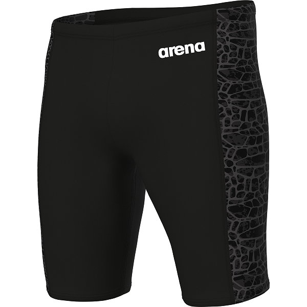 Arena Snakeskin Slip De Bain Hommes - Noir