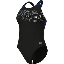 Arena Flowing Badpak Dames - Zwart / Marine