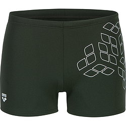 Arena Kikko Graphic Zwemshort Heren - Sage / Wit