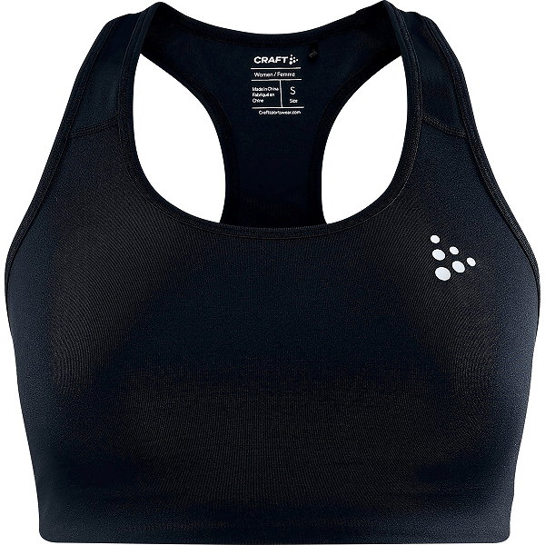 Craft Training Sport-Bh Dames - Zwart
