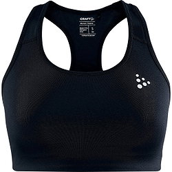 Craft Training Sport-Bh Damen - Schwarz
