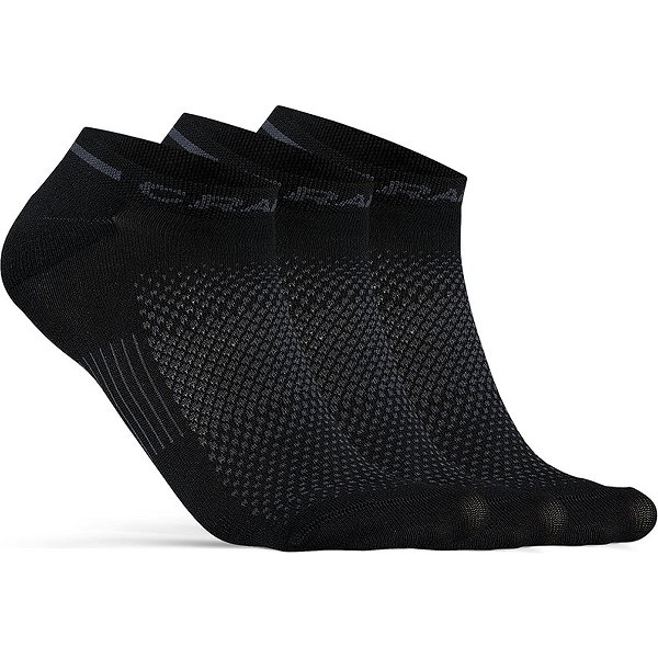 Craft Active 3-Pack Füßlinge - Schwarz