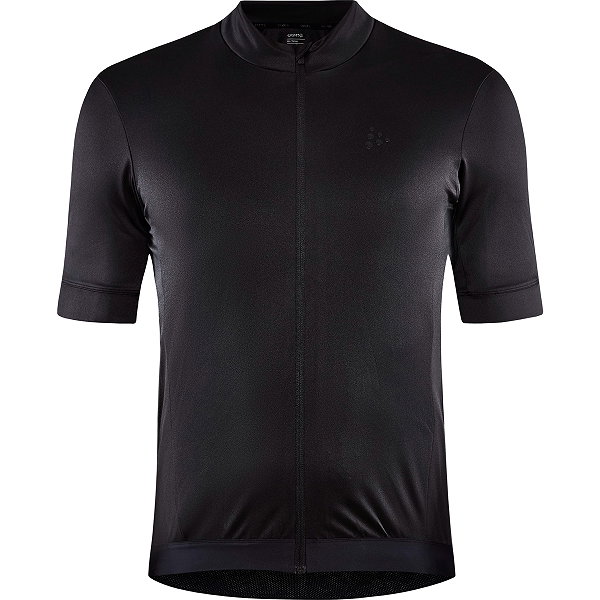 Craft Core Essence Regular Fit Maillot Velo Manches Courtes Hommes - Noir