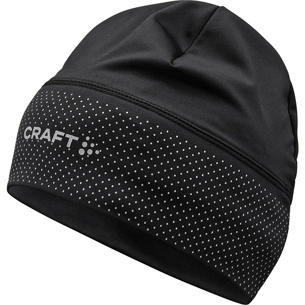 Craft Lumen Fleece 2 Bonnet D'entraînement - Noir