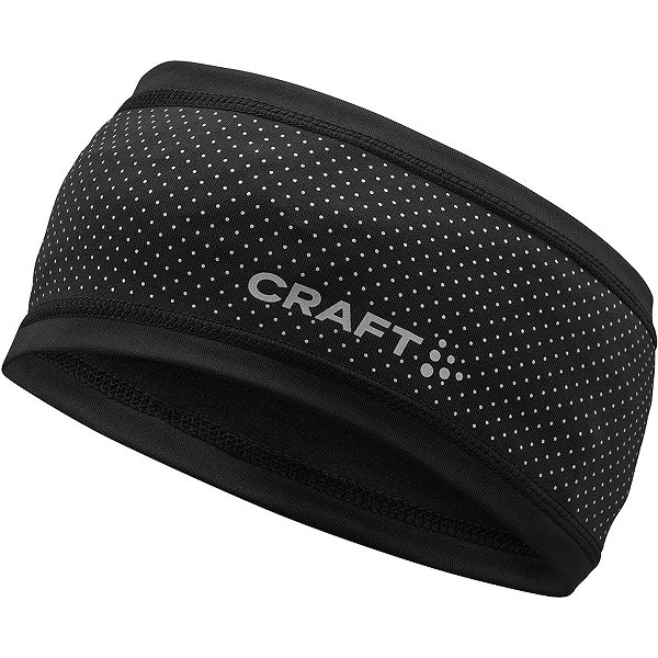 Craft Lumen Fleece 2 Hoofdband Functioneel - Zwart