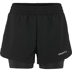 Craft Adv Essence 2 2-In-1 Hardloopshorts Dames - Zwart