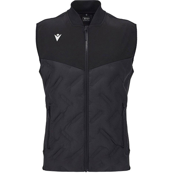 Macron Ath Icon Dikson Padded Bodywarmer Heren - Zwart