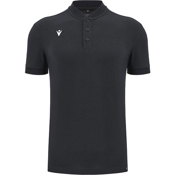 Macron Ath Icon Nisiros Polo Kinder - Schwarz