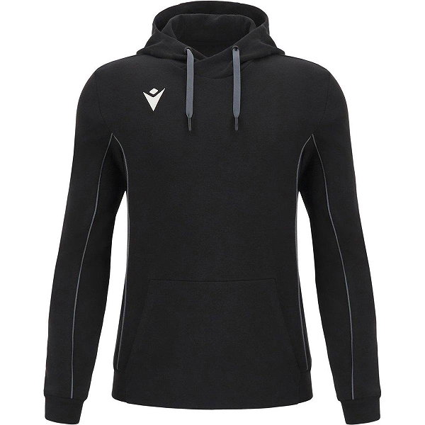Macron Theater Eco Kapuzenpullover - Schwarz / Anthrazit