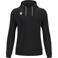 Macron Theater Eco Hoodie - Zwart / Antraciet