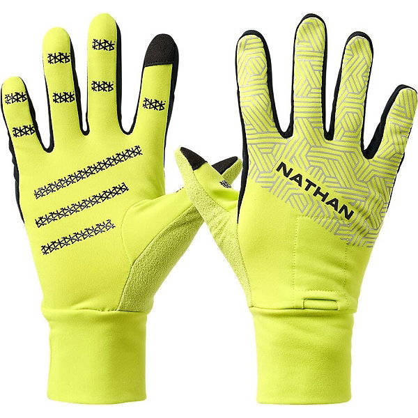 Nathan Hypernight 2 Lauf-Handschuhe - Neongelb