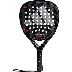 Adidas Metalbone 2026 Raquette De Padel Hommes - Noir / Rouge
