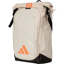 Adidas Multigame 2026 Padel Rugzak - Beige / Oranje