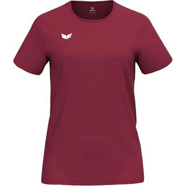Erima Intro T-Shirt Fonctionnel Femmes - New Bordeaux