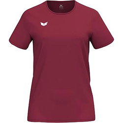 Erima Intro T-Shirt Fonctionnel Femmes - New Bordeaux