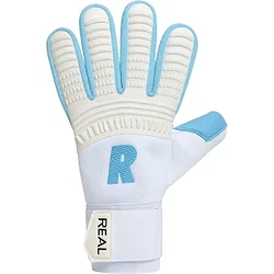 Real All Stop Aqua (Limited Edition) Torwarthandschuhe - Weiß / Skyblue