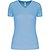 Proact Birdseye V-Neck T-Shirt De Sport Manches Courtes Femmes - Bleu Ciel