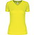 Proact Birdseye V-Neck T-Shirt De Sport Manches Courtes Femmes - Jaune Fluo