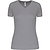 Proact Birdseye V-Neck T-Shirt De Sport Manches Courtes Femmes - Gris