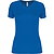 Proact Birdseye V-Neck T-Shirt De Sport Manches Courtes Femmes - Aqua Blue