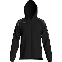Kappa Miordizi Kapuzensweat Herren - Schwarz / Grau