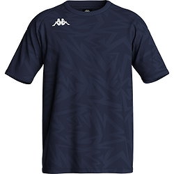 Kappa Favero Maillot Manches Courtes Hommes - Marine