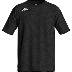 Kappa Favero Maillot Manches Courtes Enfants - Noir