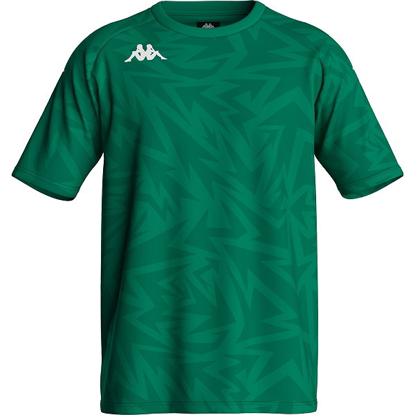 Kappa Favero Maillot Manches Courtes Enfants - Vert