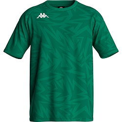 Kappa Favero Maillot Manches Courtes Enfants - Vert