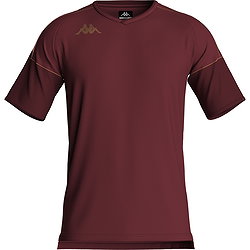 Kappa Mianto Maillot Manches Courtes Hommes - Bordeaux
