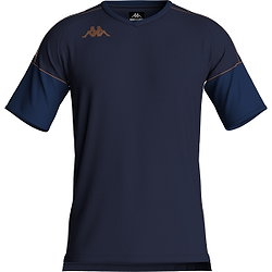 Kappa Mianto Maillot Manches Courtes Hommes - Marine