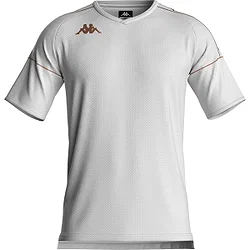 Kappa Mianto Maillot Manches Courtes Hommes - Blanc