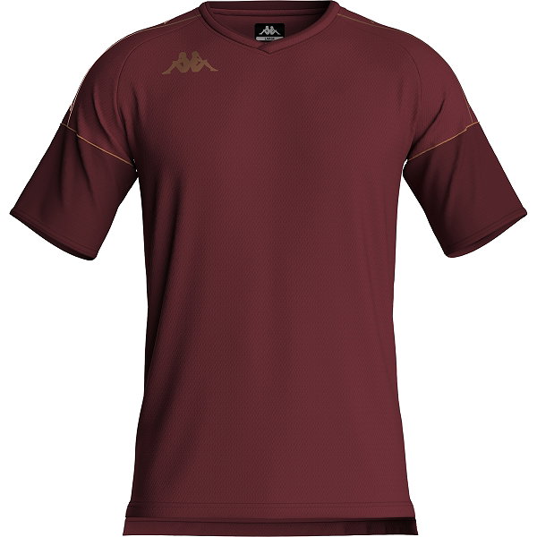 Kappa Mianto Shirt Korte Mouw Kinderen - Bordeaux