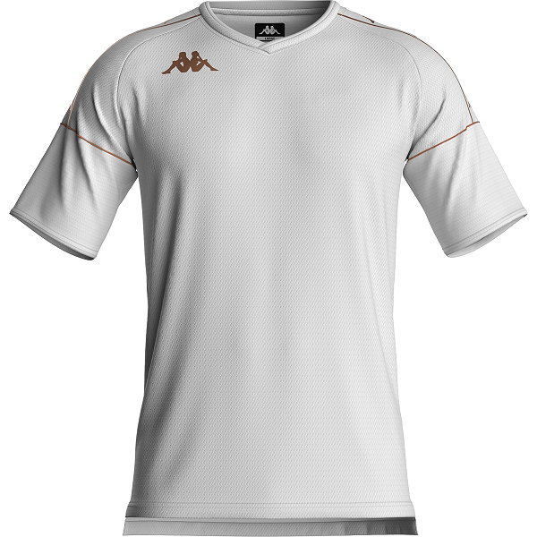 Kappa Mianto Maillot Manches Courtes Enfants - Blanc