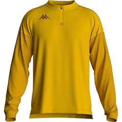 Kappa Massolo Ziptop Herren - Gelb