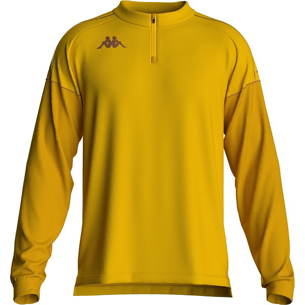 Kappa Massolo Ziptop Enfants - Jaune