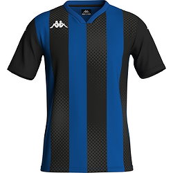 Kappa Dugo Maillot Manches Courtes Hommes - Noir / Royal