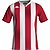Kappa Dugo Maillot Manches Courtes Enfants - Rouge / Blanc