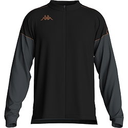 Kappa Mullio Veste D'entraînement Enfants - Noir / Gris