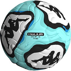 Kappa Helium 20.1F Thb Wedstrijdbal - Wit / Hemelsblauw