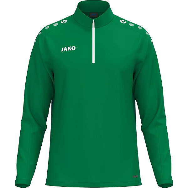 Jako One Ziptop Kinderen - Sportgroen