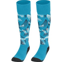 Jako Sonic Voetbalkousen - Aqua / Marine / Wit