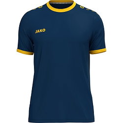 Jako One Maillot À Manches Courtes Hommes - Navy / Citron