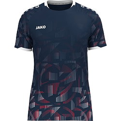 Jako Sonic Maillot À Manches Courtes Hommes - Marine / Rouge / Blanc