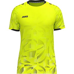 Présentation: Jako Sonic Maillot À Manches Courtes Hommes - Jaune Fluo / Noir / Blanc