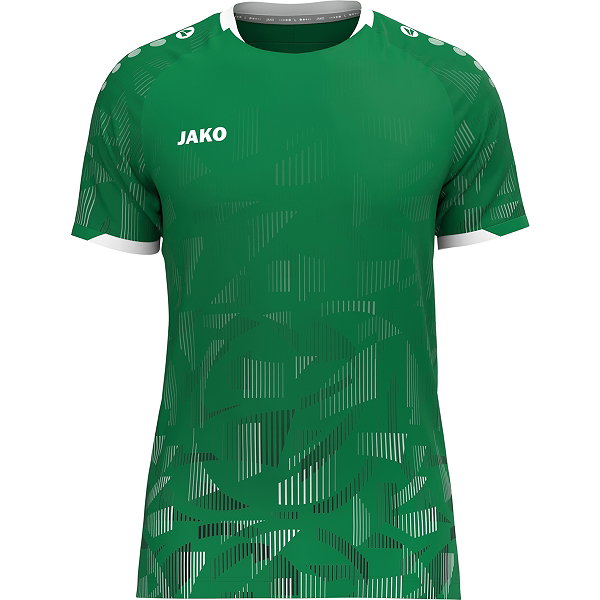 Jako Sonic Maillot À Manches Courtes Hommes - Vert / Noir / Blanc