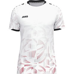 Jako Sonic Maillot À Manches Courtes Hommes - Blanc / Rouge / Gris